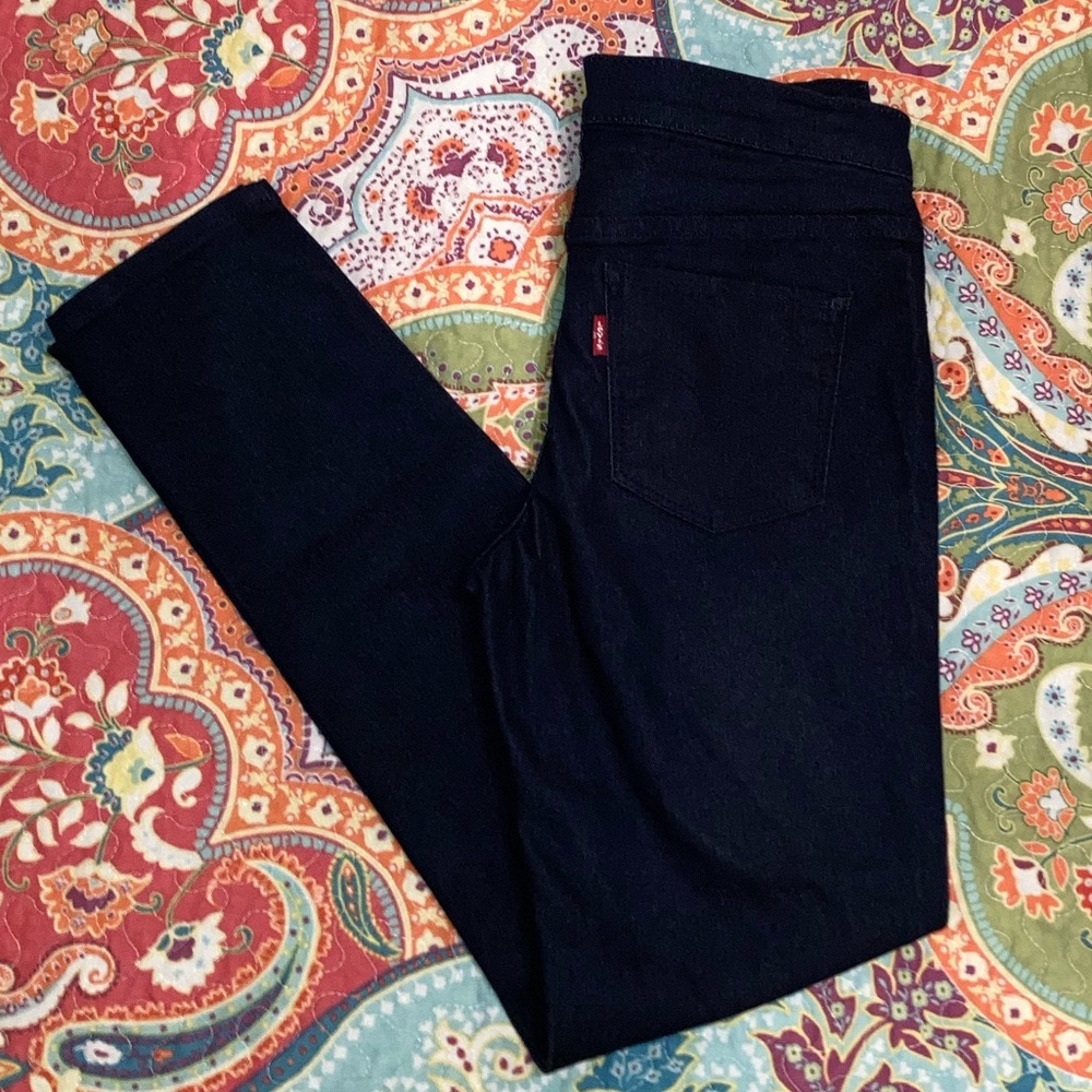 Girls Levi’s Dark Denim Leggings